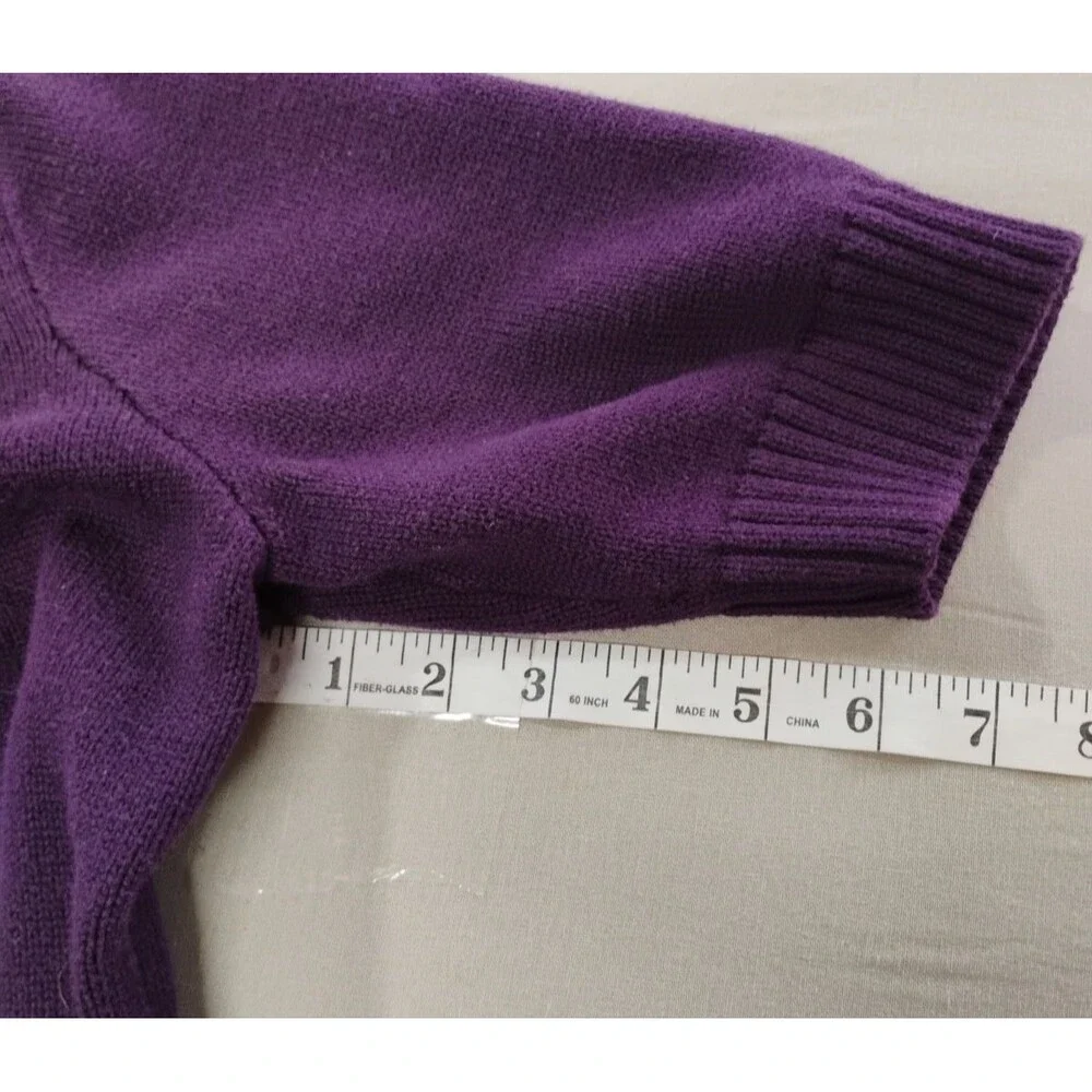 American Living X Large Purple Sweater Dress